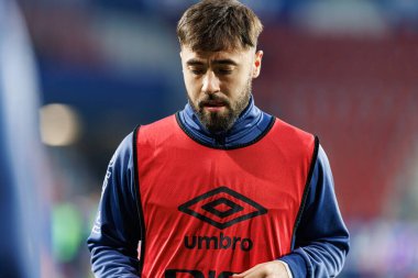 Unai Lopez, El Sadar 'da CA Osasuna ve Rayo Vallecano takımları arasında LaLiga EA SPORTS maçı sırasında görüldü (Maciej Rogowski)