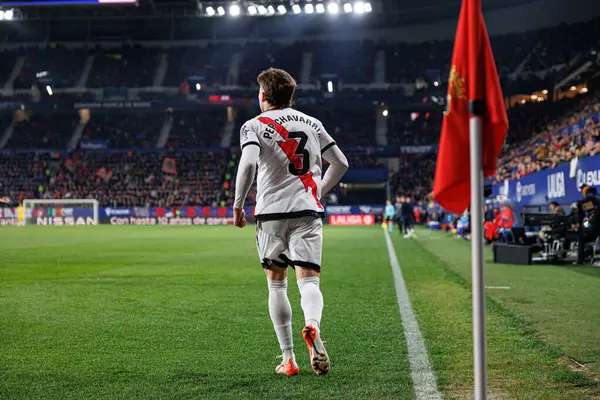 Josep Chavarria, El Sadar 'daki CA Osasuna ve Rayo Vallecano takımları arasında oynanan LaLiga EA SPORTS maçı sırasında görüldü (Maciej Rogowski)