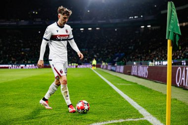 Juan Miranda UEFA Şampiyonlar Ligi maçında Sporting CP ve Bologna FC takımları arasında görüldü (Maciej Rogowski)