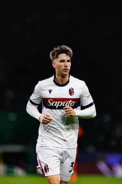 Juan Miranda UEFA Şampiyonlar Ligi maçında Sporting CP ve Bologna FC takımları arasında görüldü (Maciej Rogowski)