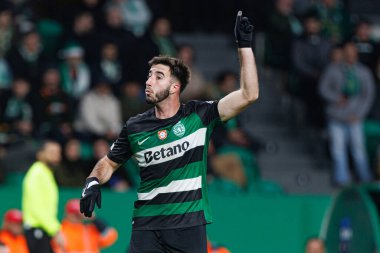 Goncalo Inacio UEFA Şampiyonlar Ligi maçında Sporting CP ve Bologna FC takımları arasında görüldü (Maciej Rogowski)
