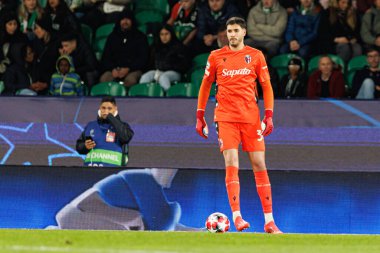 Federico Ravaglia UEFA Şampiyonlar Ligi maçında Sporting CP ve Bologna FC takımları arasında görüldü (Maciej Rogowski)