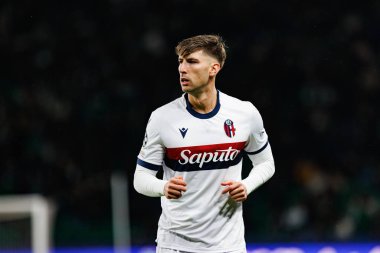 Juan Miranda UEFA Şampiyonlar Ligi maçında Sporting CP ve Bologna FC takımları arasında görüldü (Maciej Rogowski)