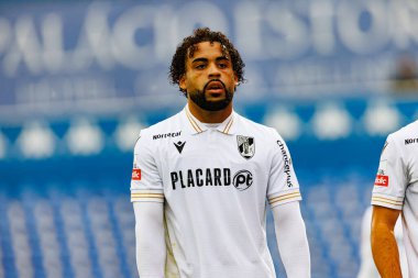 Telmo Arcanjo, Liga Portekiz maçı sırasında Estoril Praia ve Vitoria SC takımları arasında Estadio Antonio Coimbra da Mota 'da görüldü (Maciej Rogowski)