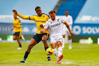 Wagner Piina ve Samu, Liga Portekiz maçı sırasında Estoril Praia ve Vitoria SC takımları arasında Estadio Antonio Coimbra da Mota (Maciej Rogowski)
