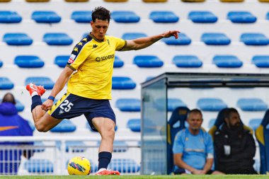 Felix Bacher, Liga Portekiz maçı sırasında Estoril Praia ve Vitoria SC takımları arasında Estadio Antonio Coimbra da Mota 'da görüldü (Maciej Rogowski)