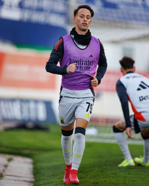 Hugo Felix, Liga Portekiz maçında SCU Torreense ve SL Benfica B (Maciej Rogowski) takımları arasında görüldü.)