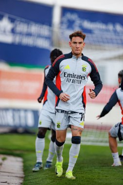 Francisco Domingues Liga Portekiz maçında SCU Torreense ve SL Benfica B (Maciej Rogowski) takımları arasında görüldü.)