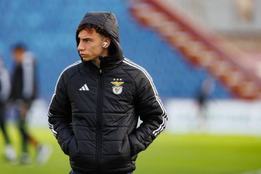 Francisco Domingues Liga Portekiz maçında SCU Torreense ve SL Benfica B (Maciej Rogowski) takımları arasında görüldü.)