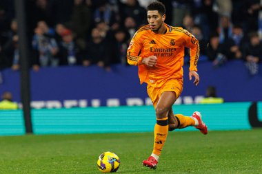 Jude Bellingham, LaLiga EASPORTS maçı sırasında RCD Espanyol de Barcelona ve Real Madrid FC takımları arasında RCDE Stadyumu 'nda (Maciej Rogowski)