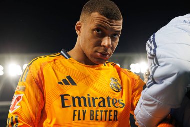 LaLiga EASPORTS maçı sırasında RCD Espanyol de Barcelona ve Real Madrid FC takımları arasında RCDE Stadyumu 'nda (Maciej Rogowski)