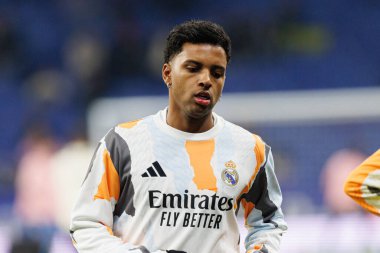 RCD EASPORTS maçında RCD Espanyol de Barcelona ve Real Madrid FC takımları arasında RCDE Stadyumu 'nda (Maciej Rogowski)