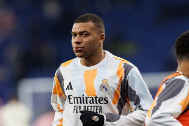 LaLiga EASPORTS maçı sırasında RCD Espanyol de Barcelona ve Real Madrid FC takımları arasında RCDE Stadyumu 'nda (Maciej Rogowski)