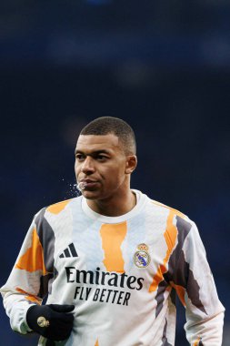 LaLiga EASPORTS maçı sırasında RCD Espanyol de Barcelona ve Real Madrid FC takımları arasında RCDE Stadyumu 'nda (Maciej Rogowski)