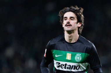 Francisco Trincao, Liga Portekiz maçı sırasında Estadio Jose Alvalade 'de (Maciej Rogowski)