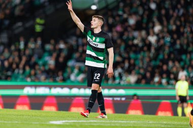 Ivan Fresneda Liga Portekiz maçı sırasında Estadio Jose Alvalade 'de (Maciej Rogowski)