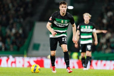 Ivan Fresneda Liga Portekiz maçı sırasında Estadio Jose Alvalade 'de (Maciej Rogowski)