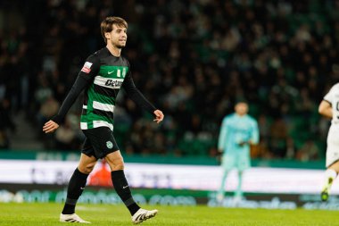 Daniel Braganca, Liga Portekiz maçı sırasında Estadio Jose Alvalade 'de (Maciej Rogowski)