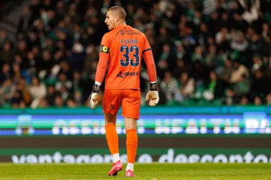 Ricardo Velho, Liga Portekiz maçı sırasında Estadio Jose Alvalade 'de (Maciej Rogowski)