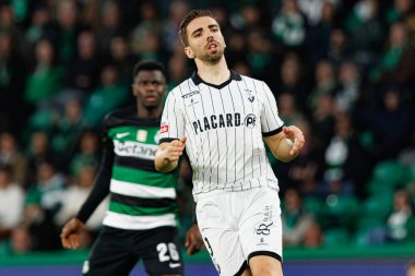 Liga Portekiz maçı sırasında Estadio Jose Alvalade 'de (Maciej Rogowski) Sporting CP ve SC Farense takımları arasında Tomane görüldü.)