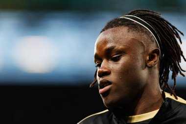 Estadio Jose Alvalade 'de (Maciej Rogowski) Sporting CP ve SC Farense takımları arasında oynanan Liga Portekiz maçı sırasında görülen Geovany Quenda)