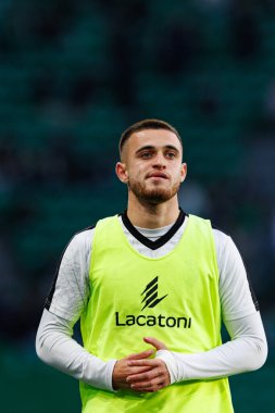 Miguel Menino, Liga Portekiz maçı sırasında Estadio Jose Alvalade 'de (Maciej Rogowski)