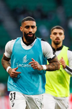 Derick Poloni, Liga Portekiz maçı sırasında Estadio Jose Alvalade 'de (Maciej Rogowski)