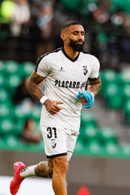 Derick Poloni, Liga Portekiz maçı sırasında Estadio Jose Alvalade 'de (Maciej Rogowski)