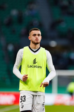 Miguel Menino, Liga Portekiz maçı sırasında Estadio Jose Alvalade 'de (Maciej Rogowski)