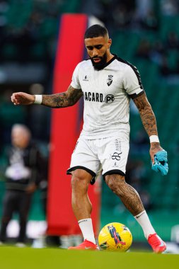 Derick Poloni, Liga Portekiz maçı sırasında Estadio Jose Alvalade 'de (Maciej Rogowski)