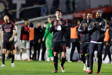 Manuel Silva, Liga Portekiz maçı sırasında Estrela Amadora ve SL Benfica takımları arasında Estadio Jose Gomes 'de (Maciej Rogowski)