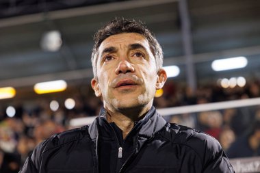 Bruno Lage, Liga Portekiz maçı sırasında Estrela Amadora ve SL Benfica takımları arasında Estadio Jose Gomes 'de (Maciej Rogowski)