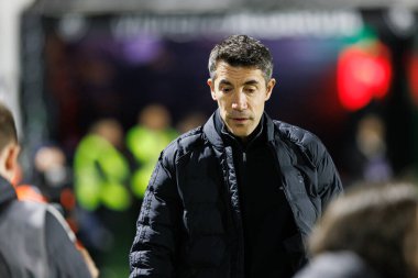 Bruno Lage, Liga Portekiz maçı sırasında Estrela Amadora ve SL Benfica takımları arasında Estadio Jose Gomes 'de (Maciej Rogowski)