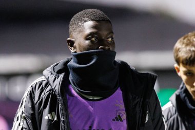 Samuel Soares, Liga Portekiz maçı sırasında Estrela Amadora ve SL Benfica takımları arasında Estadio Jose Gomes 'de (Maciej Rogowski)