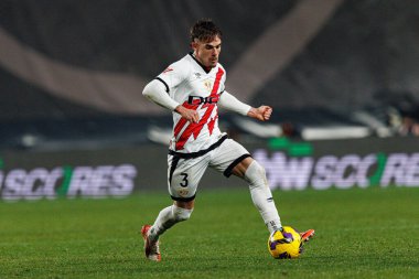 Josep Chavarria, Estadio de Vallecas 'taki Rayo Vallecano ve Real Valladolid CF takımları arasında LaLiga EA SPORTS maçında görüldü.)