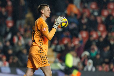 Karl Hein, LaLiga EA SPORTS maçı sırasında Rayo Vallecano ve Real Valladolid CF takımları arasında Estadio de Vallecas (Maciej Rogowski)