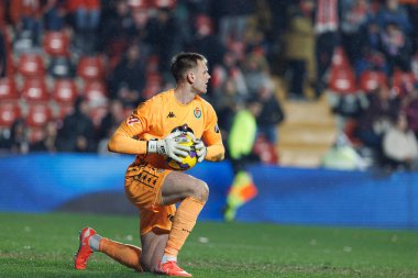 Karl Hein, LaLiga EA SPORTS maçı sırasında Rayo Vallecano ve Real Valladolid CF takımları arasında Estadio de Vallecas (Maciej Rogowski)
