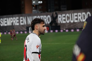 Unai Lopez, Estadio de Vallecas 'ta Rayo Vallecano ve Real Valladolid CF takımları arasında oynanan LaLiga EA SPORTS maçı sırasında görüldü (Maciej Rogowski)