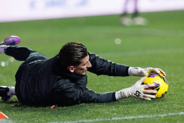 Dani Cardenas, Estadio de Vallecas 'ta Rayo Vallecano ve Real Valladolid CF takımları arasında oynanan LaLiga EA SPORTS maçı sırasında görüldü (Maciej Rogowski)