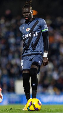 Pathe Ciss Ismael, Estadio Municipal de Butarque 'da (Maciej Rogowski) CD Leganes ve Rayo Vallecano takımları arasında LaLiga EA SPORTS maçında görüldü.)