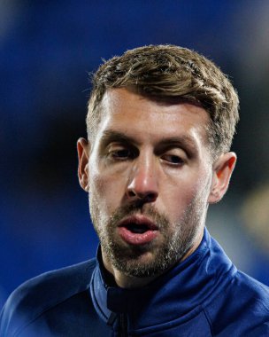 Florian Lejeune, Estadio Municipal de Butarque 'da CD Leganes ve Rayo Vallecano takımları arasında LaLiga EA SPORTS maçı sırasında görüldü (Maciej Rogowski)