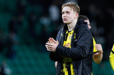 Julian Brandt UEFA Şampiyonlar Ligi maçında Sporting CP ve Borussia Dortmund (Maciej Rogowski) takımları arasında görüldü.)