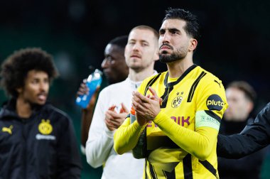 Emre Can, UEFA Şampiyonlar Ligi maçında Sporting CP ve Borussia Dortmund (Maciej Rogowski) takımları arasında görüldü.)