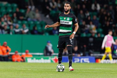 Jeremiah St. Juste, UEFA Şampiyonlar Ligi maçında Sporting CP ve Borussia Dortmund (Maciej Rogowski) takımları arasında görüldü.)