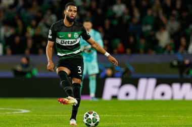 Jeremiah St. Juste, UEFA Şampiyonlar Ligi maçında Sporting CP ve Borussia Dortmund (Maciej Rogowski) takımları arasında görüldü.)