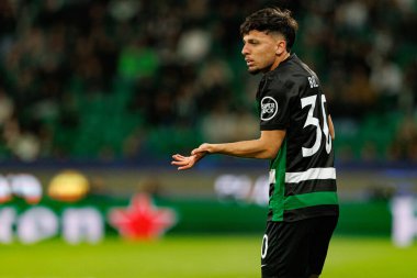 Gabriel Teixeira Aragao Biel UEFA Şampiyonlar Ligi maçında Sporting CP ve Borussia Dortmund (Maciej Rogowski) takımları arasında görüldü.)