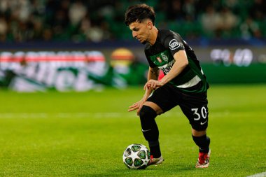 Gabriel Teixeira Aragao Biel UEFA Şampiyonlar Ligi maçında Sporting CP ve Borussia Dortmund (Maciej Rogowski) takımları arasında görüldü.)