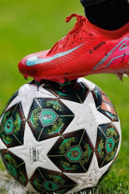 Geovany Quenda UEFA Şampiyonlar Ligi maçında Sporting CP ve Borussia Dortmund (Maciej Rogowski) takımları arasında görüldü.)