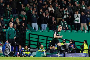 Viktor Gyokeres UEFA Şampiyonlar Ligi maçında Sporting CP ve Borussia Dortmund (Maciej Rogowski)