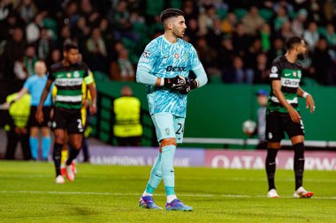 Rui Silva UEFA Şampiyonlar Ligi maçında Sporting CP ve Borussia Dortmund (Maciej Rogowski) takımları arasında görüldü.)